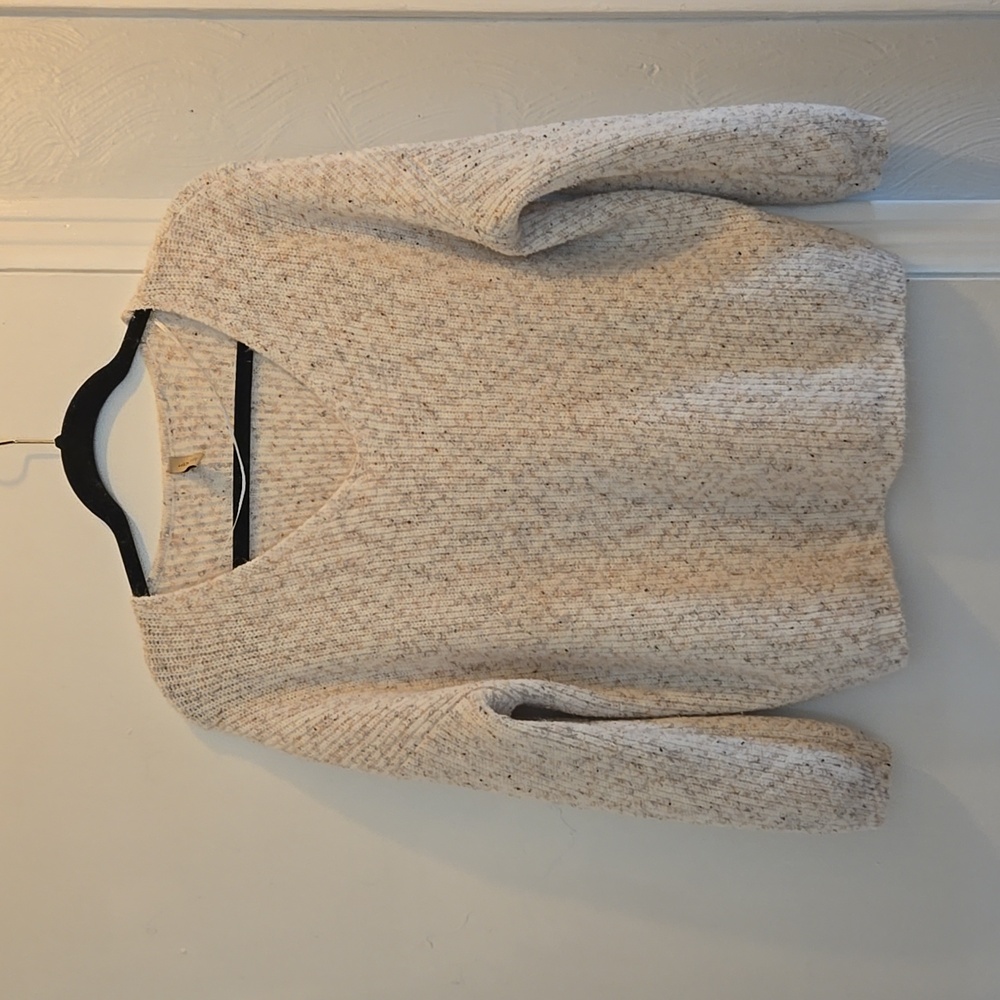 Oatmeal colored sweater